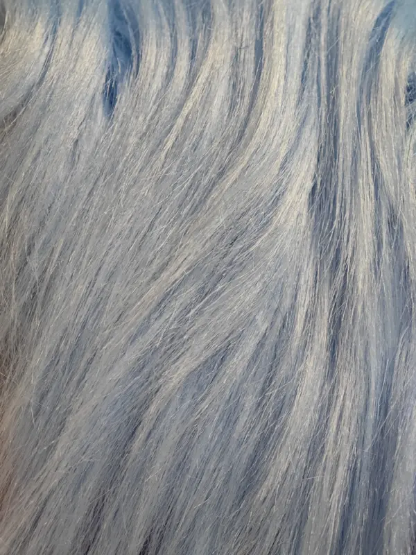 Shaggy Fur FURPARTS Light Blue